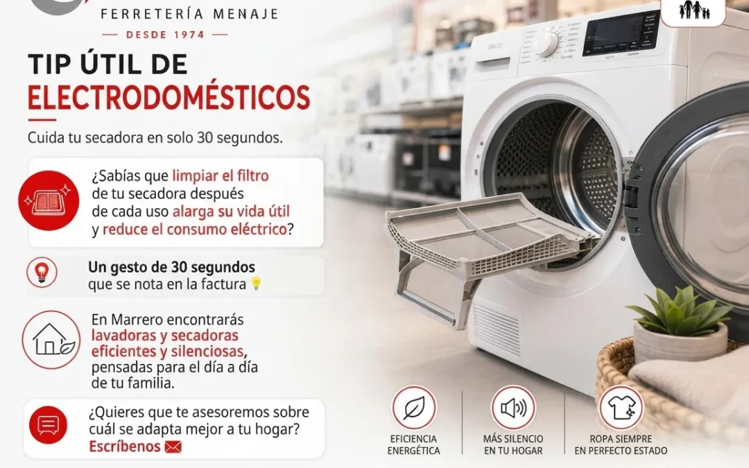 Tip útil de electrodomésticos